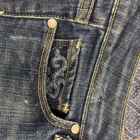 PAIGE Laurel Canyon Cropped Waist Size 28 Stretch Denim 5 Pocket Capri EUC - Picture 3 of 10